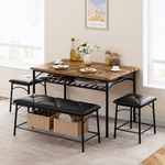 IDEALHOUSE Dining Table Set for 4, 