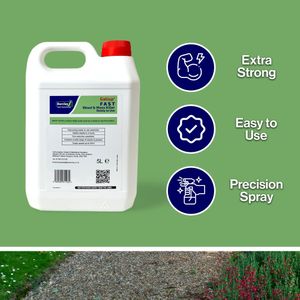 Gallup Weedkiller Moss Control, 5L Concentrated Garden Solution