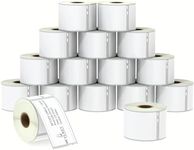 16 Rolls DYMO 30323 Compatible 2-1/8" x 4"(54mm x 101mm) Shipping Labels,Compatible with Dymo 450, 450 Turbo, 4XL and Many More