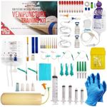 Venipuncture Practice Kit and Online Training for Nurses, Phlebotomists, Medical Students and Assistants. Practice and Build Confidence in Your IV and Phlebotomy Skills Before Working on Real People