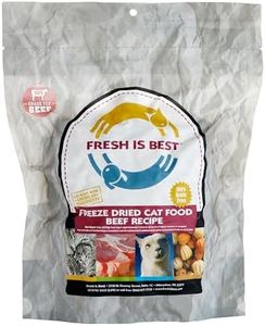 Fresh Is Best - Freeze Dried Raw Cat Food - Beef, 8 Ounces