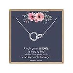 IEFLIFE Teacher Gifts Necklaces for