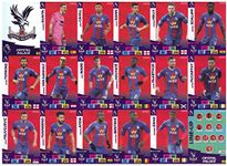 Adrenalyn XL PREMIER LEAGUE 2020/21 FULL 18 CARD BASE SET INC BADGE AND LINE UP CRYSTAL PALACE