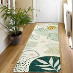 Lahome Green Runner Rugs for Hallwa