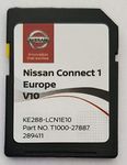SD Card GPS Map Update UK & Europe 2022 V11 - Compatible with Nissan Connect 1