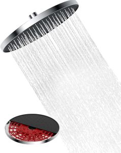 Hibbent 10-Inch Rainfall Shower Head – Chrome Finish