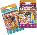 KangaToys Aqua Brush 2 Pack of The New Testament Color with Water Activity Book, Bible School, Preschool, Elementary, Primary, Christian, Religion, for Kids Ages 3+