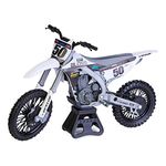 Supercross, Authentic Benny Bloss 1:10 Scale Collector Die-Cast Motorcycle Replica with Display Stand