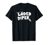 Diary of a Wimpy Kid LÖDED DIPER Distressed Logo T-Shirt