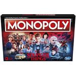 Hasbro Gaming Monopoly: Netflix Stranger Things Edition Board Game for Adults and Teens Ages 14+, Game for 2-6 Players, Multicolor