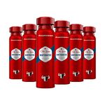 Old Spice Whitewater Deodorant Body Spray | Pack of 6 (6 x 150 ml) | Deodorant Spray Without Aluminium for Men | Men's Deodorant with Long-lasting Fragrance