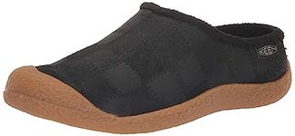 KEEN Women's Howser Harvest Casual Comfortable Leather Slip On Mules, Black/Birch, Numeric_6