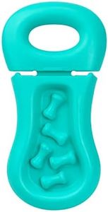 derYEP Dog Training Toy for Crate Training Peanut Butter Slow Feeder Treat Dispenser Training aid to Reduce Anxiety (Green)