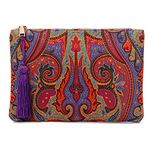Otto Designer Womens Bohemian Clutch Purse - Multiple Slots Money, Cards, Smartphone - Ultra Slim By Otto Leather