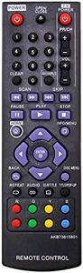 New AKB73615801 Remote Control fit for LG Blu-ray Disc DVD Player BP120 BP125 BP125N BP135 BP155 BP200 BP220 BP250-N BP320 BP325 BP325N BP325W