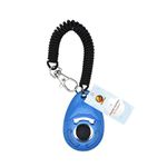 Foodie Puppies Dog Training Clicker with Wrist Strap - (Oval Clicker) | Durable, Easy to Use, Pet Training Clicker Perfect for Cats, Puppies and Birds for Behavioral Training, (Colour May Vary)