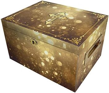 Lockable Cremation Urn for Ashes Adult Male & Female - Decorative Urns - Beautifully Handcrafted Urn for Ashes for Women & Men