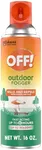 OFF! Outdoor Insect & Mosquito Repellent Fogger, Backyard Pretreat, Kills & Repels Insects in an up to 900 sq, ft, area, 16 oz