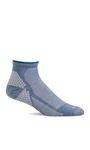 Sockwell Women's SW76W Plantar Sport Quarter Sock, Bluestone - S/M