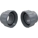 Raypack 006723F Connector 2-Inch PVC and Nut 2/Set