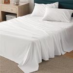 Bedsure 100% Cotton Percale Sheets 