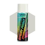 Vista Auto Care Spray Paint 400 ml (290 g) Quick Drying with Gloss finish for Metal, Wood, Walls | DIY Acrylic Spray Paint (Pearl White)