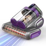 Mattress Vacuum Cleaner Cordless 16Kpa Handheld Vacuum, Vacuum Cleaner with 253.7nm UV-C Light,HEPA Filter & Ultrasonic, Portable Vacuums for Bed Sofa Couch Crib Birthday Gifts for Women Men