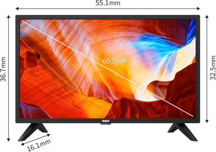 RCA 50" 4K Smart TV – Roku Streaming, Ultra HD LED Display