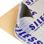 Siless 50 mil (1.3mm) 52 sqft (5.0 sqm) Car Sound Deadening mat - Butyl Automotive Sound Deadener - Noise Insulation and Vibration Dampening Material ( 52 sqft)