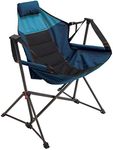 Rio Gear Outdoor Foldable Hammock Lounger - Blue Sky/Navy