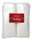 Celebrate A Holiday Christmas Snow Roll - 2 Packages of 0.9m X 2.4m Artificial Snow Blankets for Christmas Decorations