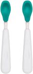 OXO Tot Feeding Spoon Set With Soft Silicone, Teal