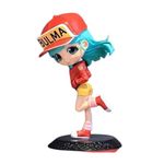 Tinion||Dragon Ball Z Bulma with Cap Action Figure- Miniature Toy Figure (Doll) Special Edition for Car Dashboard, Decoration, Cake, Office Desk & Study Table (Pack of 1) (Height- 15cm)