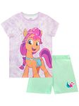 My Little Pony Girls' Short Pajamas Sunny Starscout Multicolor 12