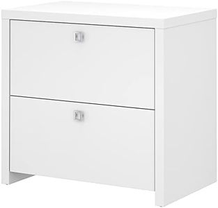 Bush Business Furniture KI60102-03 Echo Lateral File Cabinet in Pure White