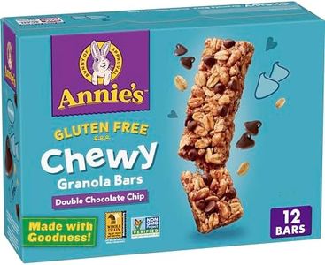 Annie's Gluten Free Chewy Granola Bar, Double Chocolate Chip, 11.76 oz, 12 Bars