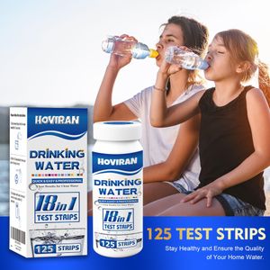 18-in-1 Water Test Strips, 125 Count – Multi-Parameter Testing Kit