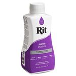 Rit Dye Rit All Purpose Liquid Dye, Purple, 236ml