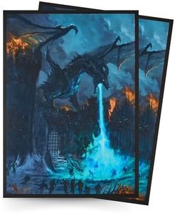 Arcane Fortress MTG Card Sleeves – 100 Count | Ultra-Durable Matte Art Card Sleeves for Intense Shuffling | Premium Fit for Magic: The Gathering Cards | Standard Size Wear-Resistant MTG Sleeve
