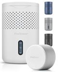 Pro Breeze Osmo® Dehumidifier - Silent & Refillable Moisture Absorber for Damp & Condensation at Home, Bedroom, Wardrobe, Car - Bathroom Mould Remover with 700g Refillable Tablet - No Power Required