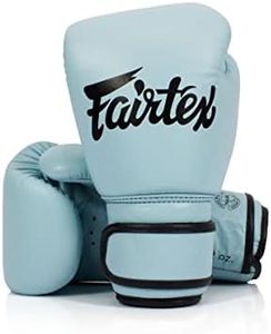 Fairtex BGV20 Genuine Leather Boxing Gloves Muay Thai Kick Boxing MMA K1 UFC, 10oz