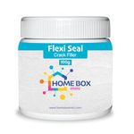 HOMEBOX mini Flexiseal Wall Gap & Crack Filler (100gm), DIY Crack Filler for Home Repairs, Kitchen Sink & Wall Cracks, Bathroom Tile Gaps Sealant, Metal, Wood, PVC, Best for Wet & Damp areas pack of 1