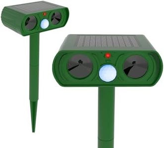 Repulsif Chat Exterieur, Répulsif Chat Exterieur Repulsif Chat, Répulsif Animaux Ultrasound Répulsif pour Chien, Chat, Lapins, Renards