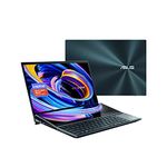 ASUS ZenBook Pro Duo 15 OLED UX582 Laptop, 15.6” OLED 4K UHD NanoEdge Touch Display, Intel Core i7-10870H, 16GB RAM, 1TB SSD + TPM, GeForce RTX3070, ScreenPad™ Plus, Windows 10 Pro, UX582LR-XS74T