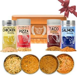 Gustus Vitae | Made for Everything Weeknight Dinner Seasoning Gift Set of 4
