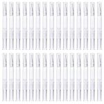 30Pcs 3 ml Transparent Twist Pens Empty Nail Oil Pen with Brush Tip Lip Gloss Brush Applicators Eyelash Growth Liquid Tube