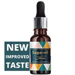 Suga-Nil Natural Stevia Drops Liquid 30ml | New Improved Taste, Zero GI Keto Sugar Free Sweetener in Glass Bottle