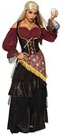 Forum Women's Dark Fortune Teller Costume, Multi, Standard