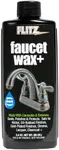 Flitz Faucet Wax - Cleans Metal, Protects Against Fingerprints, Water Spots - Restores Shine - Safe for Nickel, Brass, Copper, Stainless Steel, and More - 3.4 oz