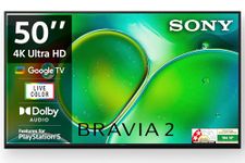 Sony BRAVIA 2 Series 126 cm (50 inches) 4K Ultra HD Smart LED Google TV K-50S25 (Black)